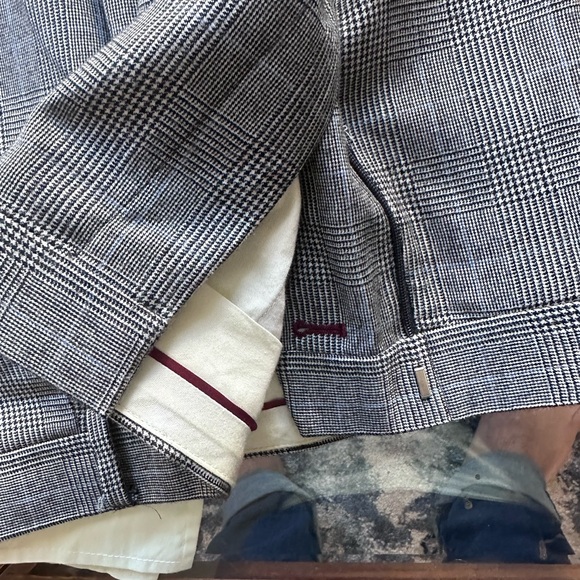 Brooks Brothers Red Fleece Black/Blue Glen Plaid Suit - Picture 7 of 9